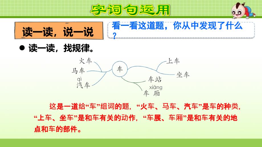 部编版（统编）小学语文一年级上册第三单元《语文园地三【第2课时】》教学课件PPT_第2页