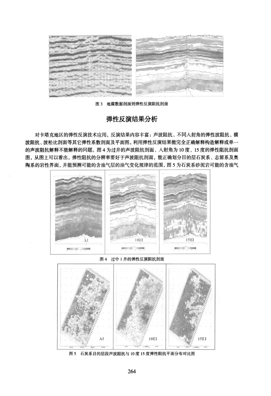 弹性反演技术在卡塔克地区的应用_第4页