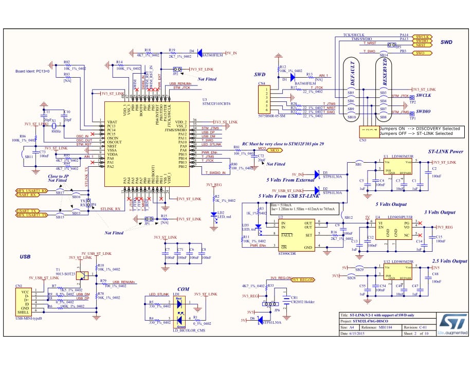 STM32L476 -- discory原 理图_第2页