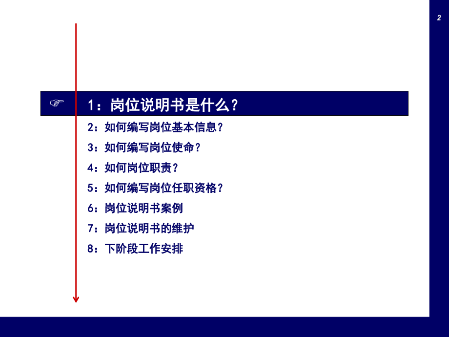 2019年实操篇如何编写岗位说明书（附详细范例）培训课件_第2页