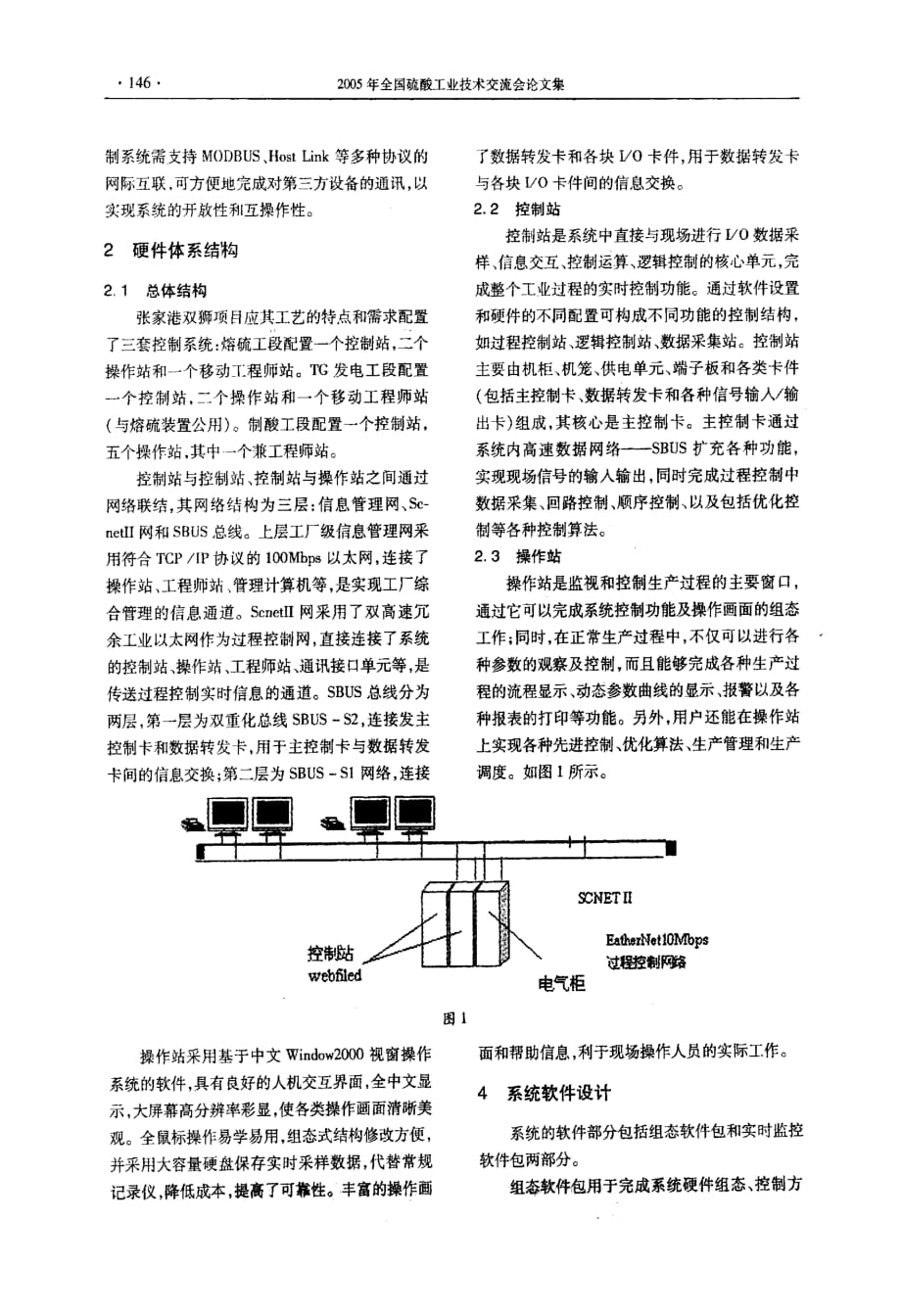 张家港双狮硫酸项目ecs100控制系统设计及应用_第2页