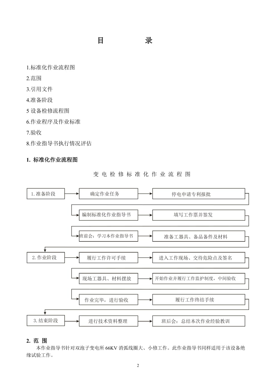 66KV消弧线圈标准化作业指导书8_第2页