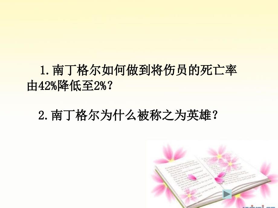 语文北师大版六年级下册《白衣天使》教学课件.12_第2页