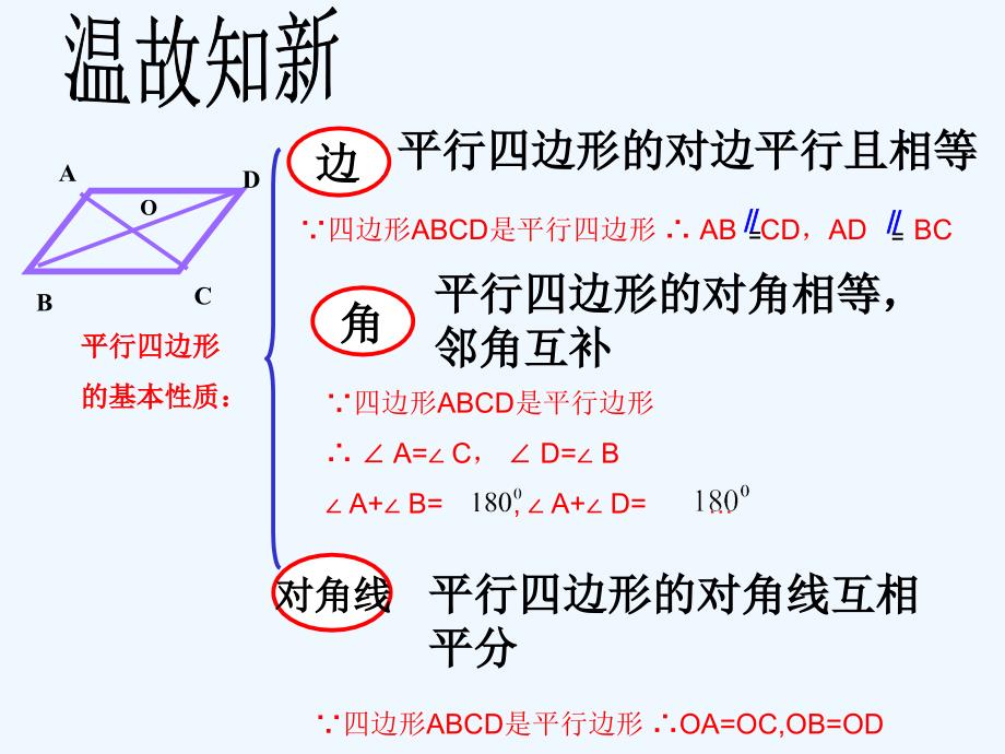 数学华东2011版八年级下册平行四边形的判定1_第3页