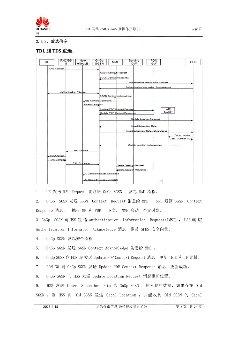 td-lte网络2g3g4g互操作指导书v10_第3页