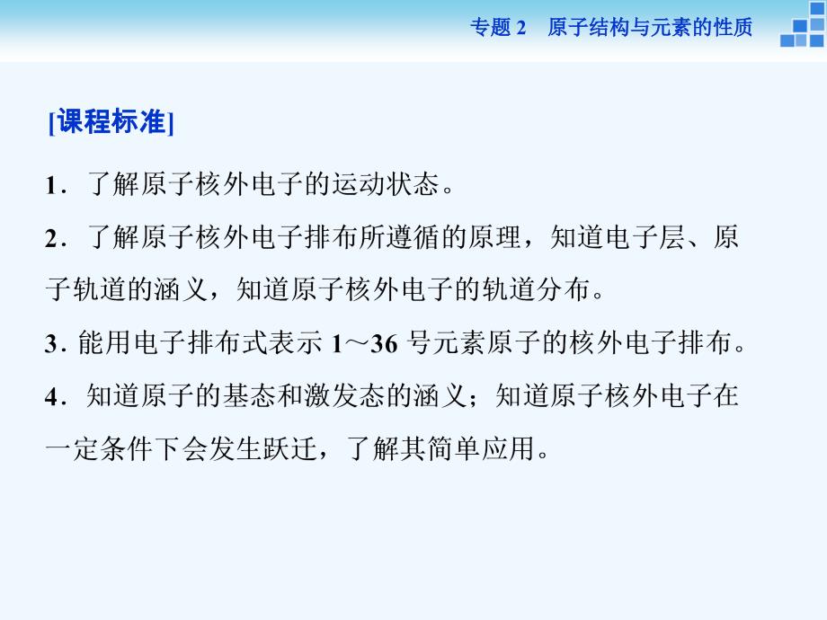 2017-2018学年高中化学 专题2 原子结构与元素的性质 第一单元 原子核外电子的运动 苏教版选修3_第3页