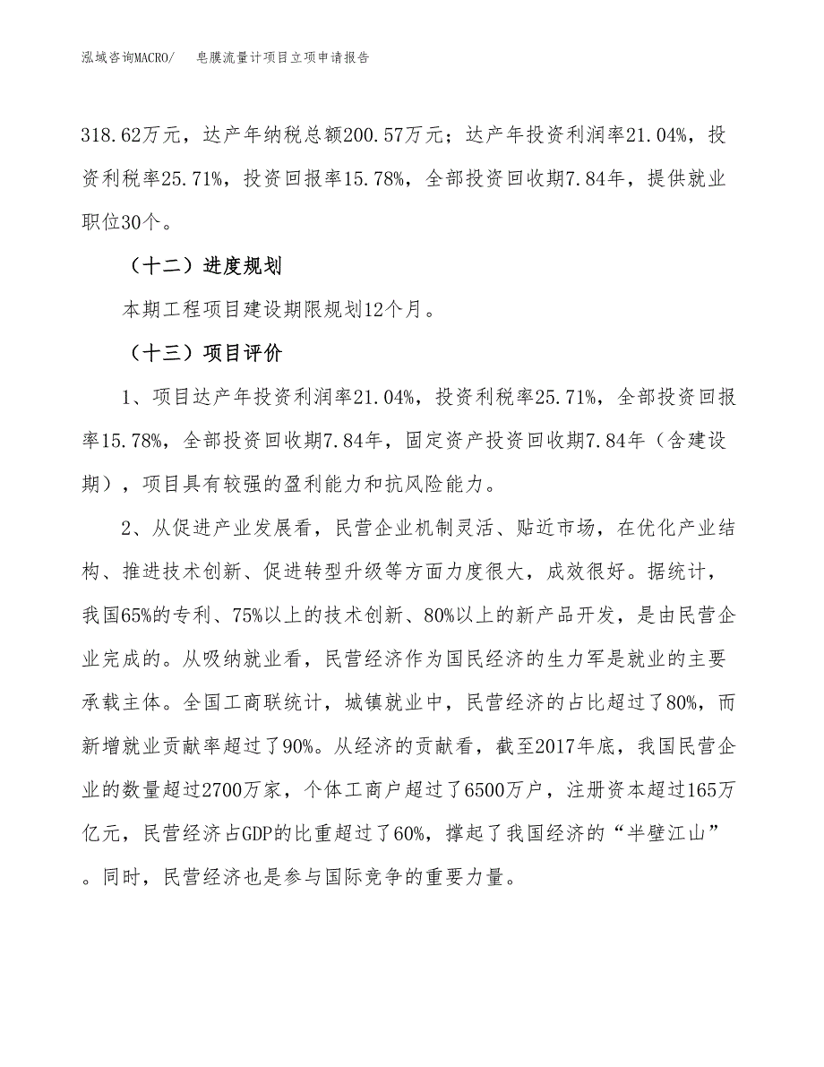 皂膜流量计项目立项申请报告（11亩）_第4页