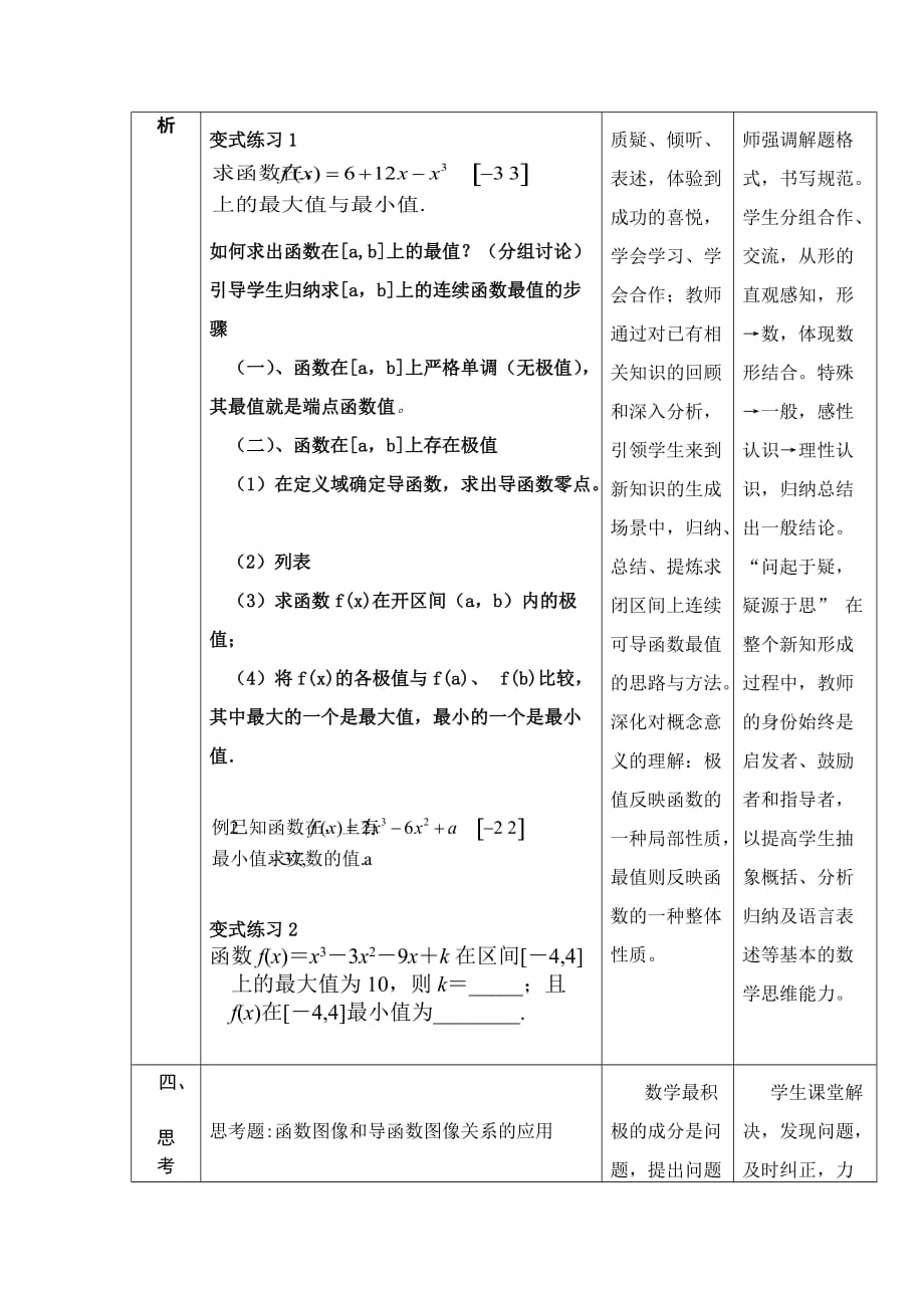 3.3.3函数的最大(小)值与导数教学设计_第4页