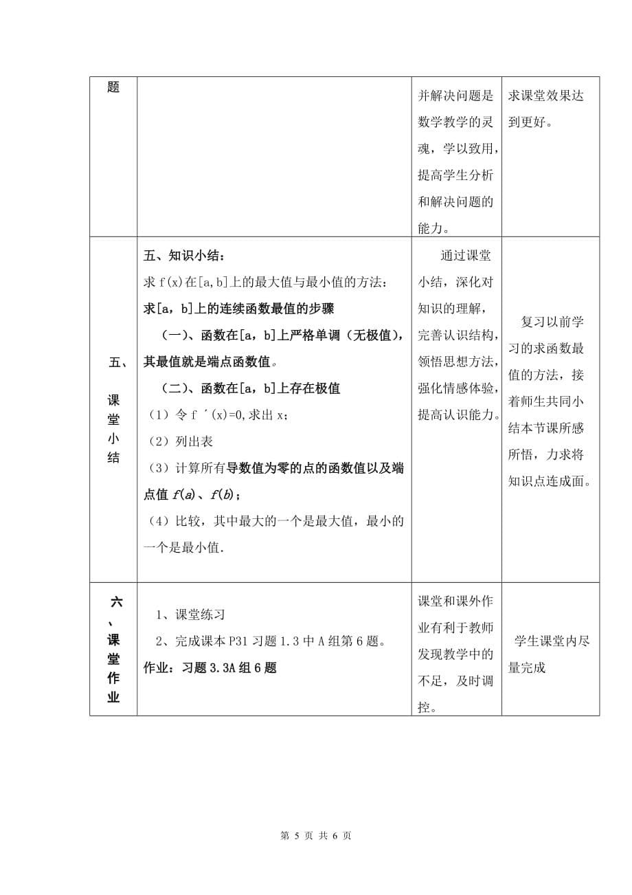 3.3.3函数的最大(小)值与导数教学设计_第5页