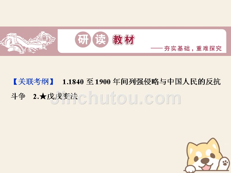 （通史版）2019高考历史总复习 7.1 1894-1900年间列强侵华与中国人民的抗争_第4页