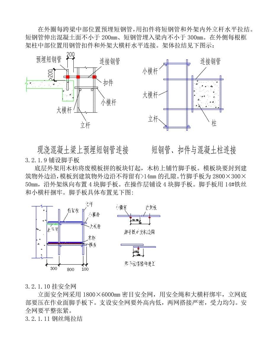 好的悬挑架专项施工实施方案_第5页