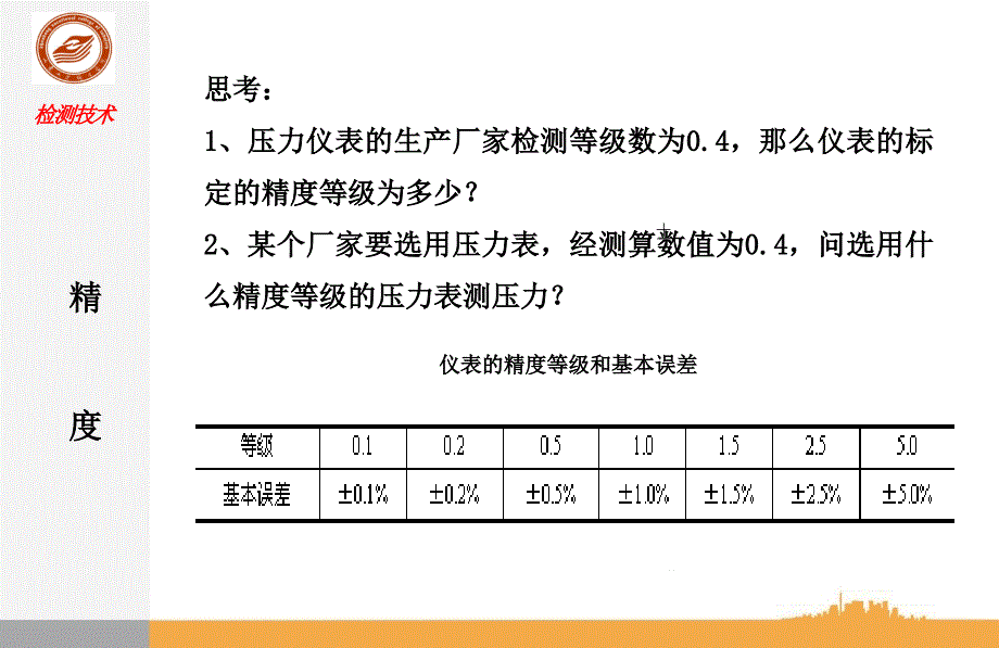 自动检测与转换技术教学课件作者王涛项目一ppt6精度_第2页