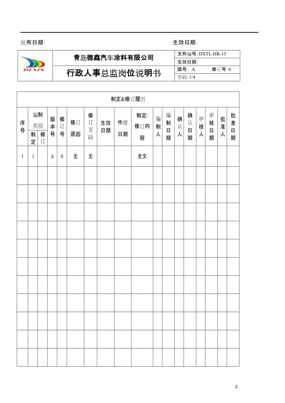 hr-01行政人事总监岗位说明书_第2页