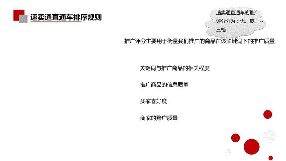 跨境电商客户服务与管理教学课件作者徐娜20p4p排序扣费规则_第5页