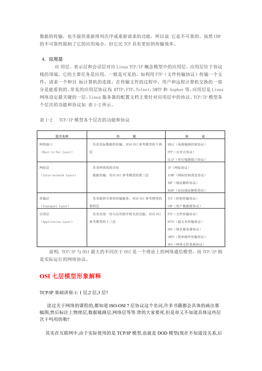 tcpip四层模型和osi七层模型_第2页