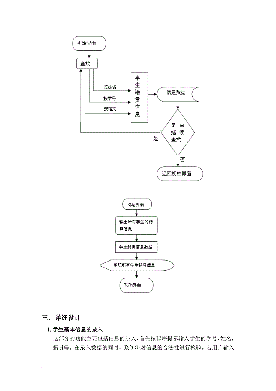 c语言课程设计-学生籍贯信息记录簿设计_第4页