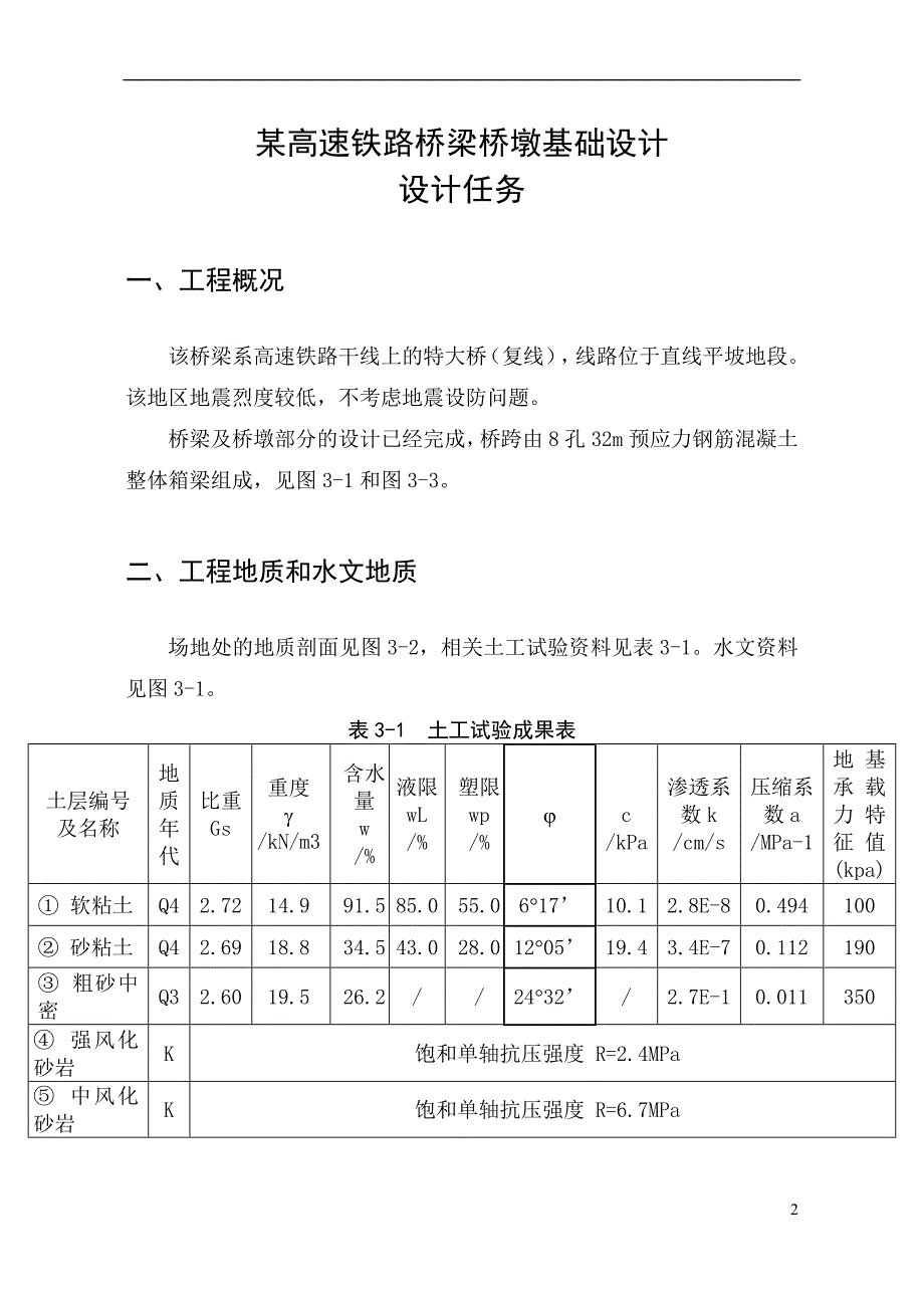 《基础工程》铁路桥梁桥墩基础课程设计.doc_第3页