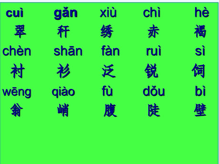 三年级人教版语文下册《翠鸟》课件_第2页