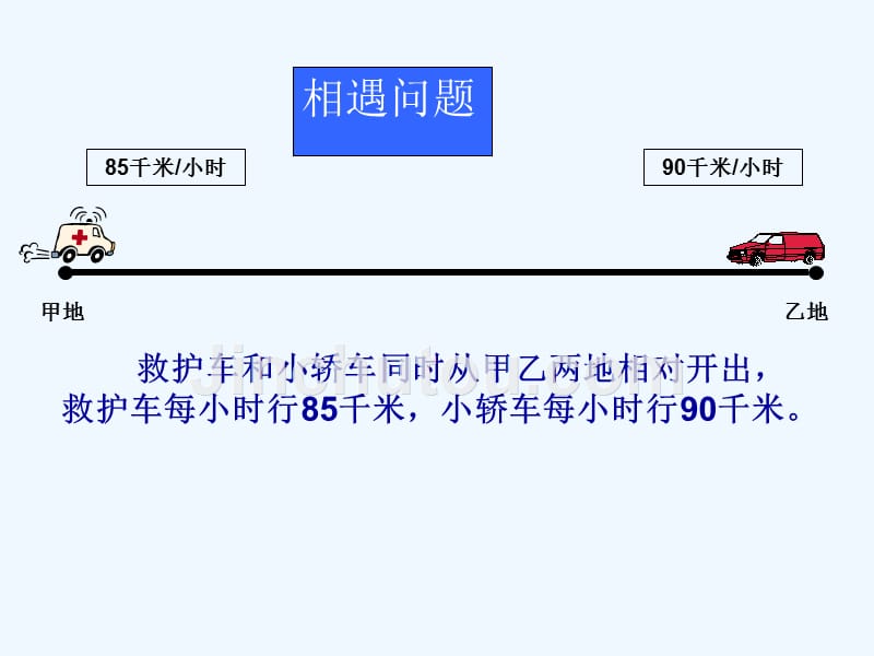 人教版六年级数学下册行程问题——相遇_第2页