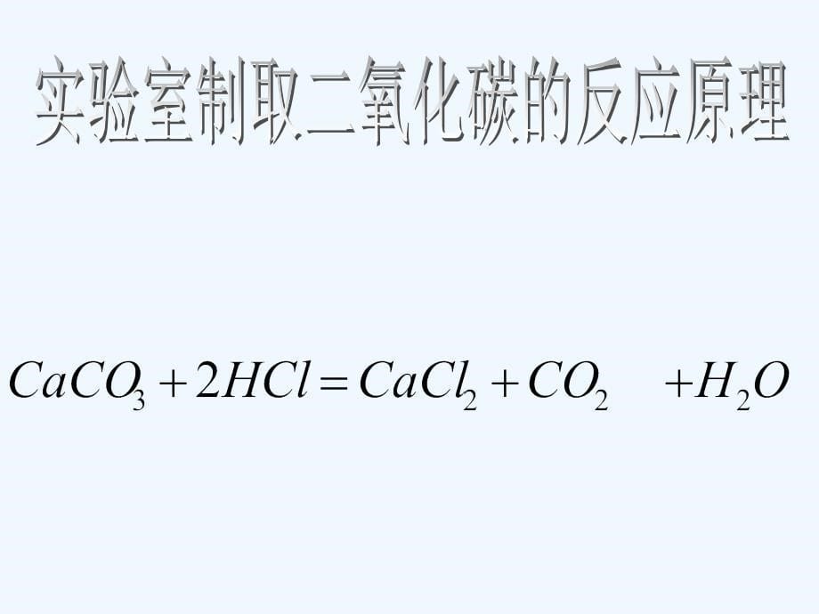 人教版化学九年级上册二氧化碳的制法_第5页