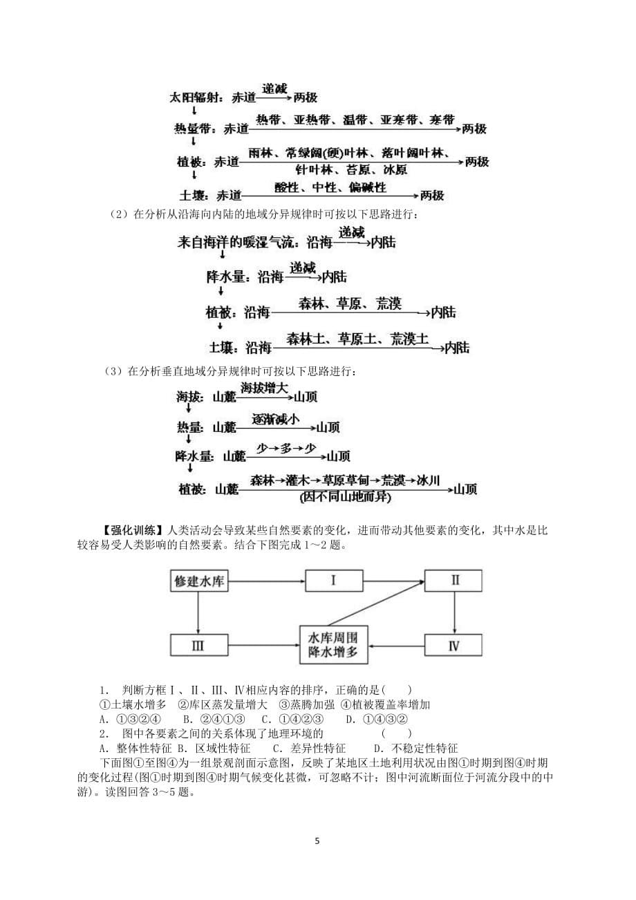 《地理环境的整体性与差异性》专题复习.doc_第5页