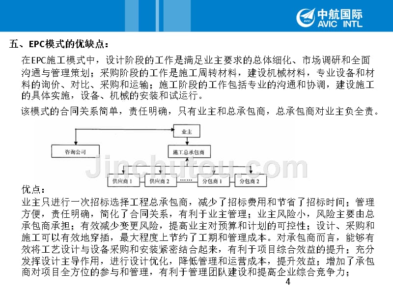 epc模式在房建领域的应用分析和思考资料_第4页