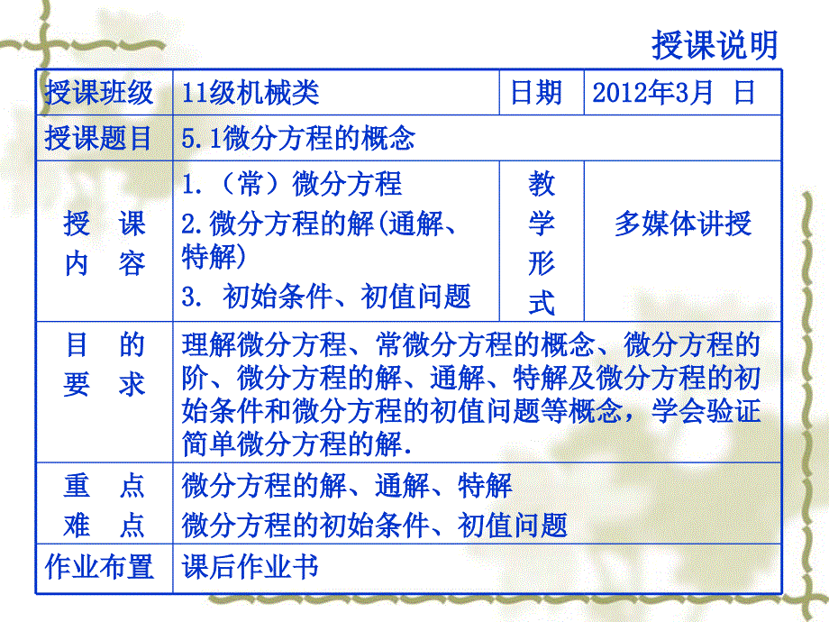 高等数学——理工版教学课件作者王德华5.1微分方程的概念_第2页