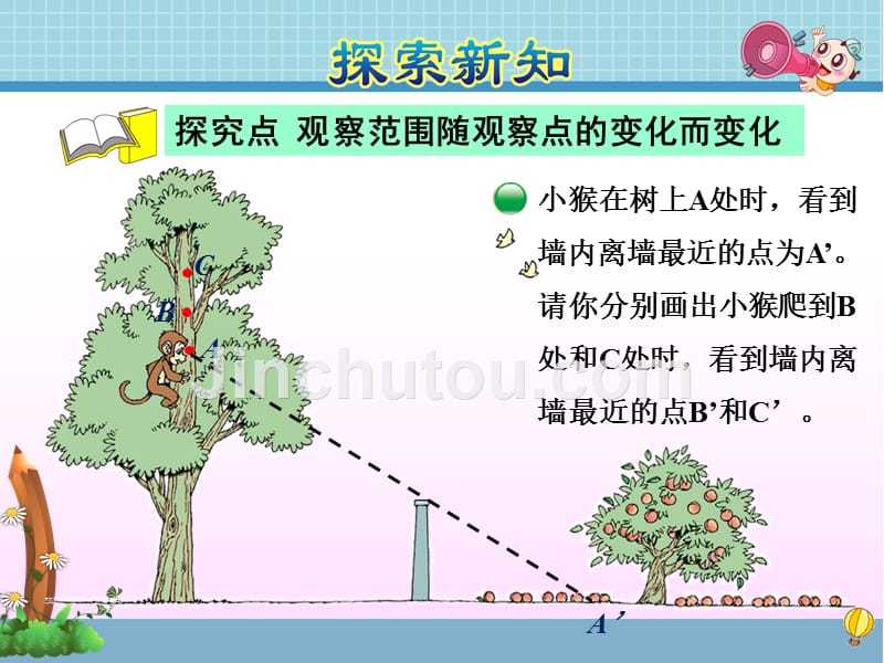 北师大版小学数学六年级上册第三单元《第2课时：观察的范围》教学课件PPT_第4页