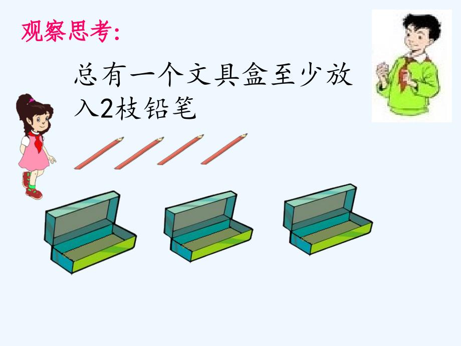 人教版六年级数学下册《抽屉原理》教学课件_第3页