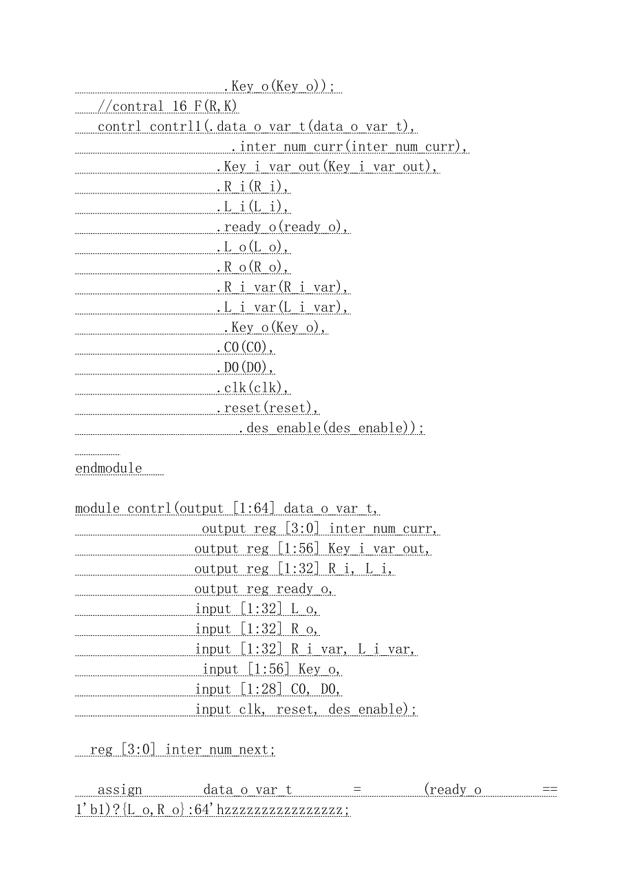 des加密算法verilog实现源代码资料_第2页