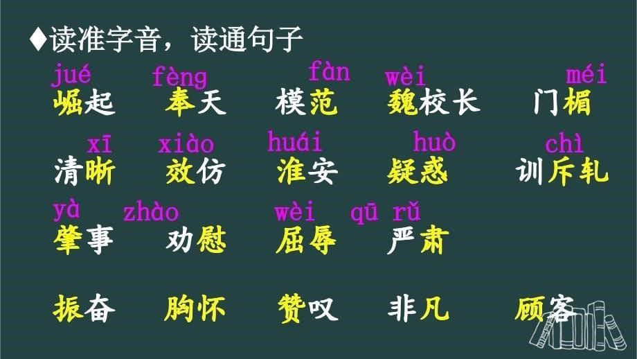 部编版（统编）小学语文四年级上册第七单元《22 为中华之崛起而读书》教学课件PPT1_第5页