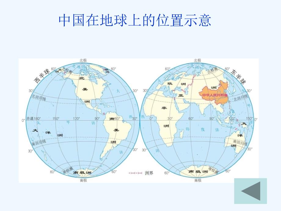 人教版八年级地理上册从世界看中国（复习）_第2页