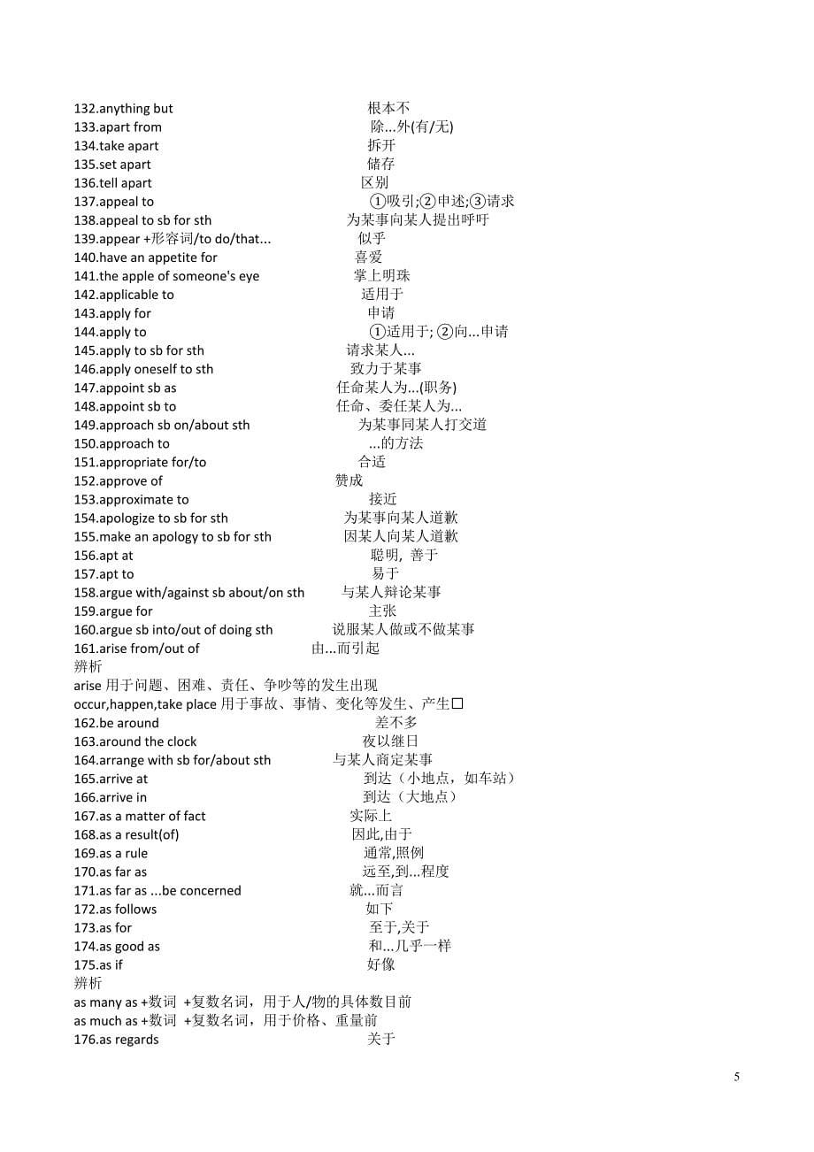 考研英语词汇大全--必看资料_第5页