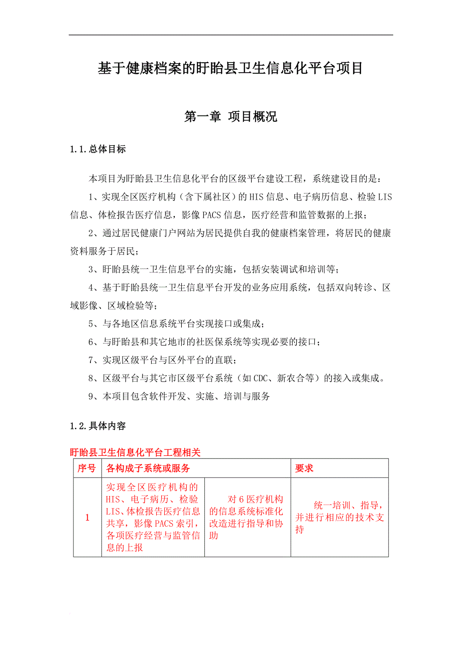 卫生信息平台方案——深圳天方达.doc_第1页