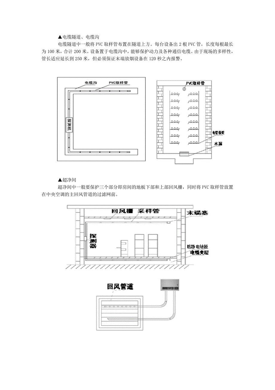 空气采样早期烟雾探测系统简明设计安装手册资料_第5页