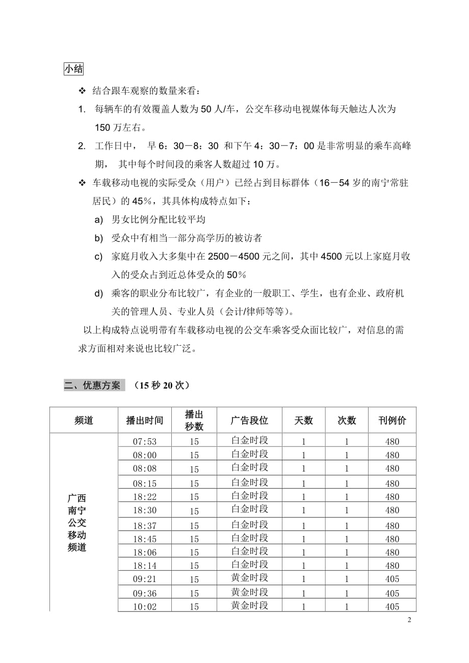 南宁公交电视广告方案_第2页