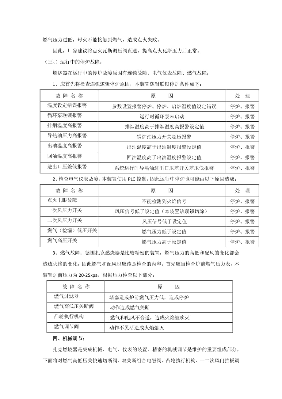 扎克燃烧器故障排除资料_第4页