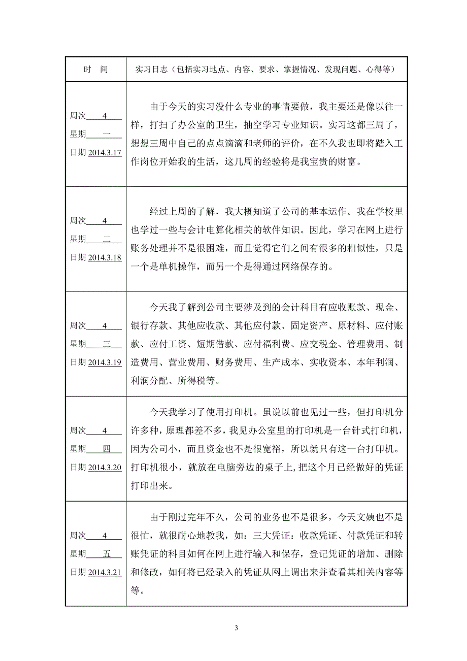 会计实习报告8周日志+1.doc_第4页