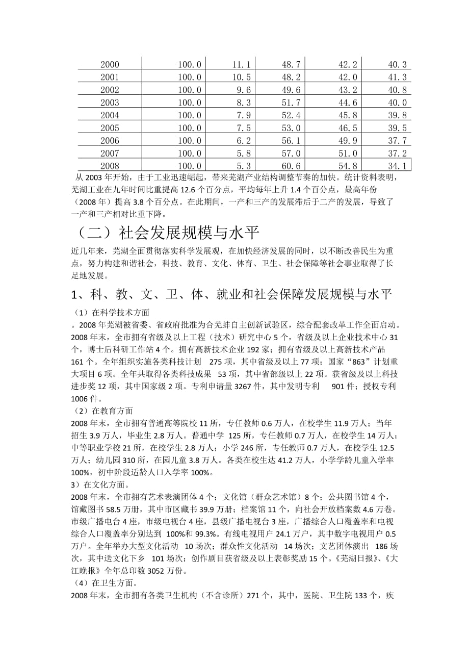 安徽省芜湖市经济增长现状分析.doc_第2页