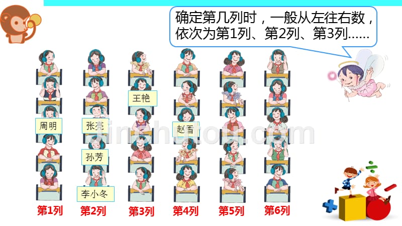 人教版小学数学五年级上册第二单元《1.确定位置》PPT1_第4页