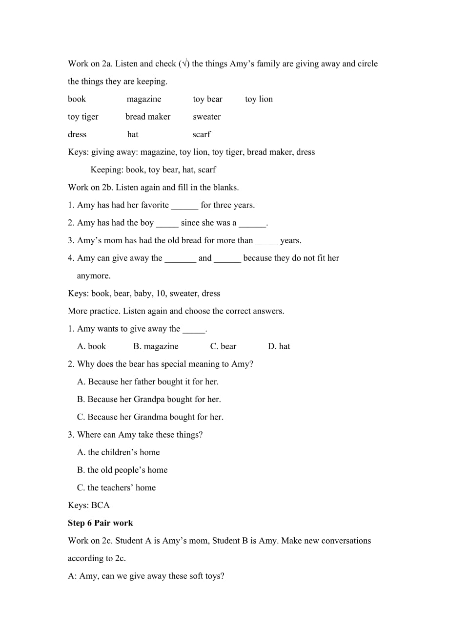 英语人教版九年级全册unit 10 section a 1 1a-2d_第3页