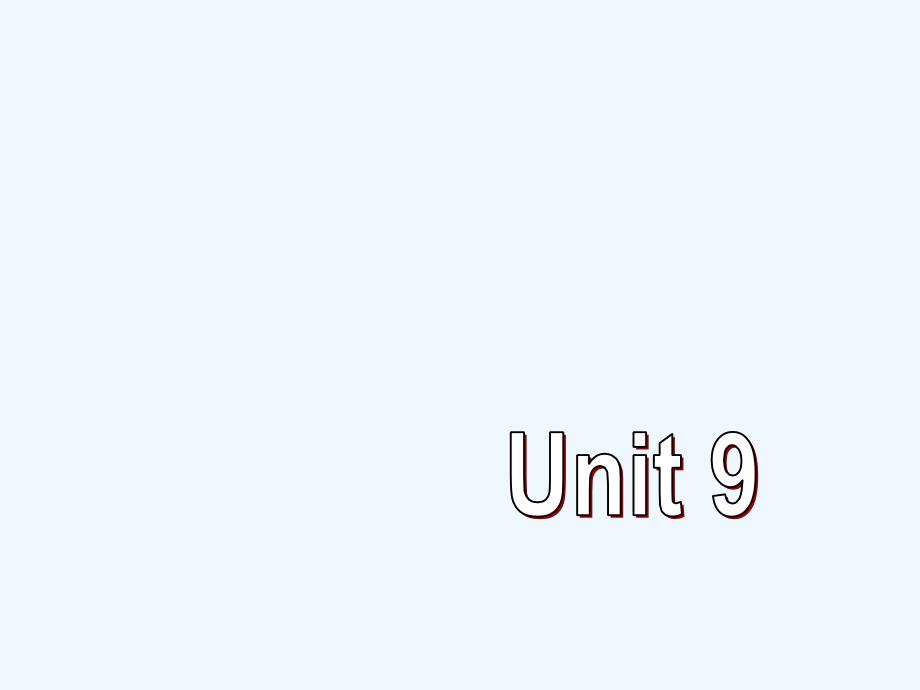 英语人教版九年级全册unit 9 (1a-2d)_第1页