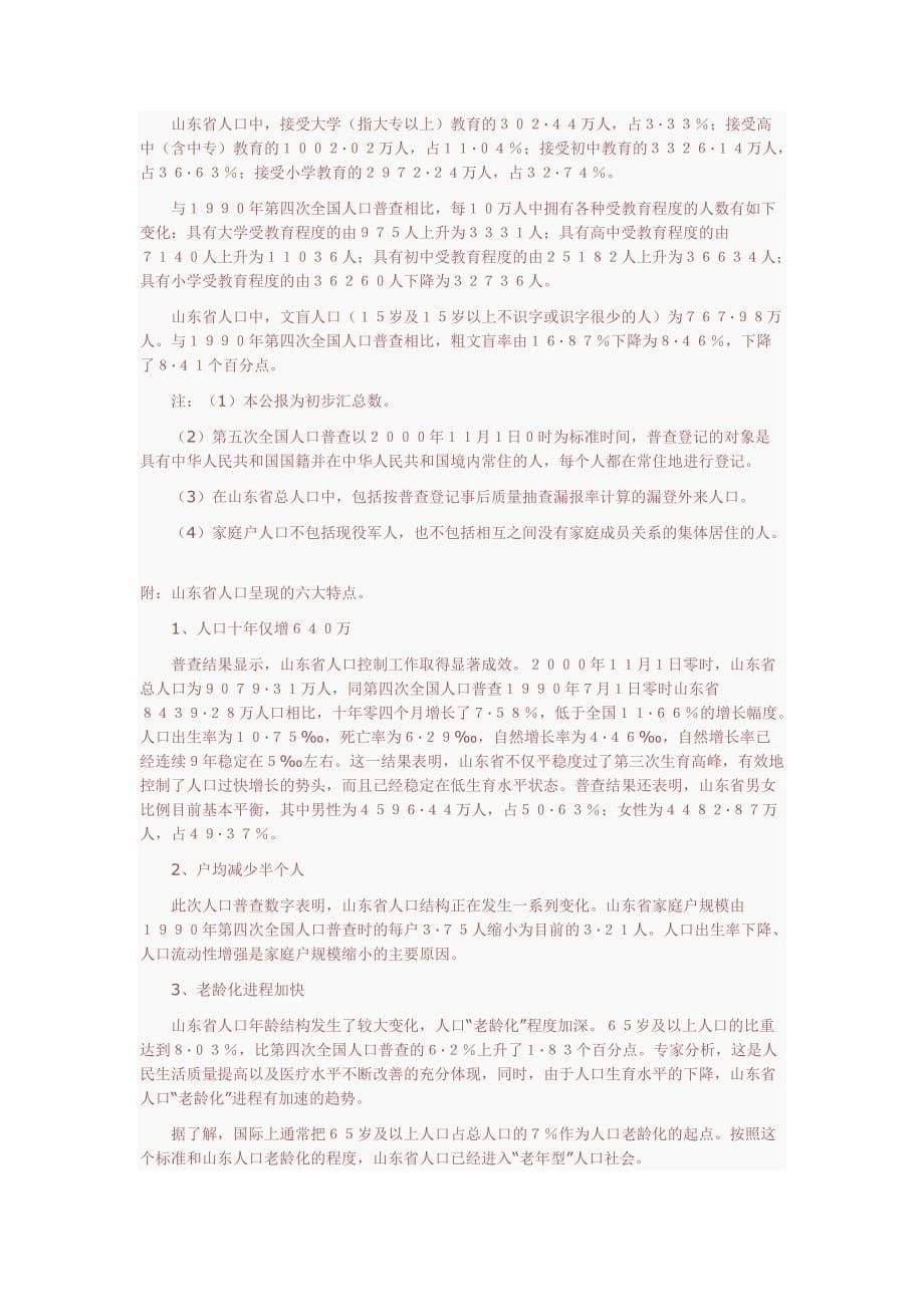 山东省省情省况_第5页