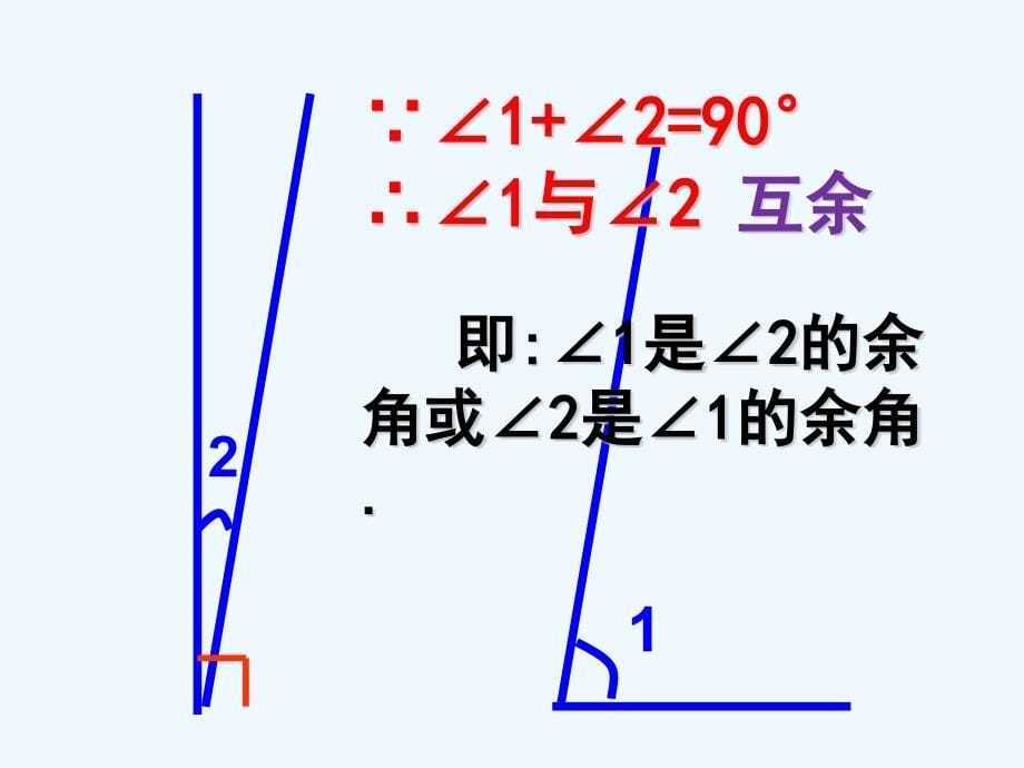 数学人教版七年级上册余角和补角及其性质_第5页