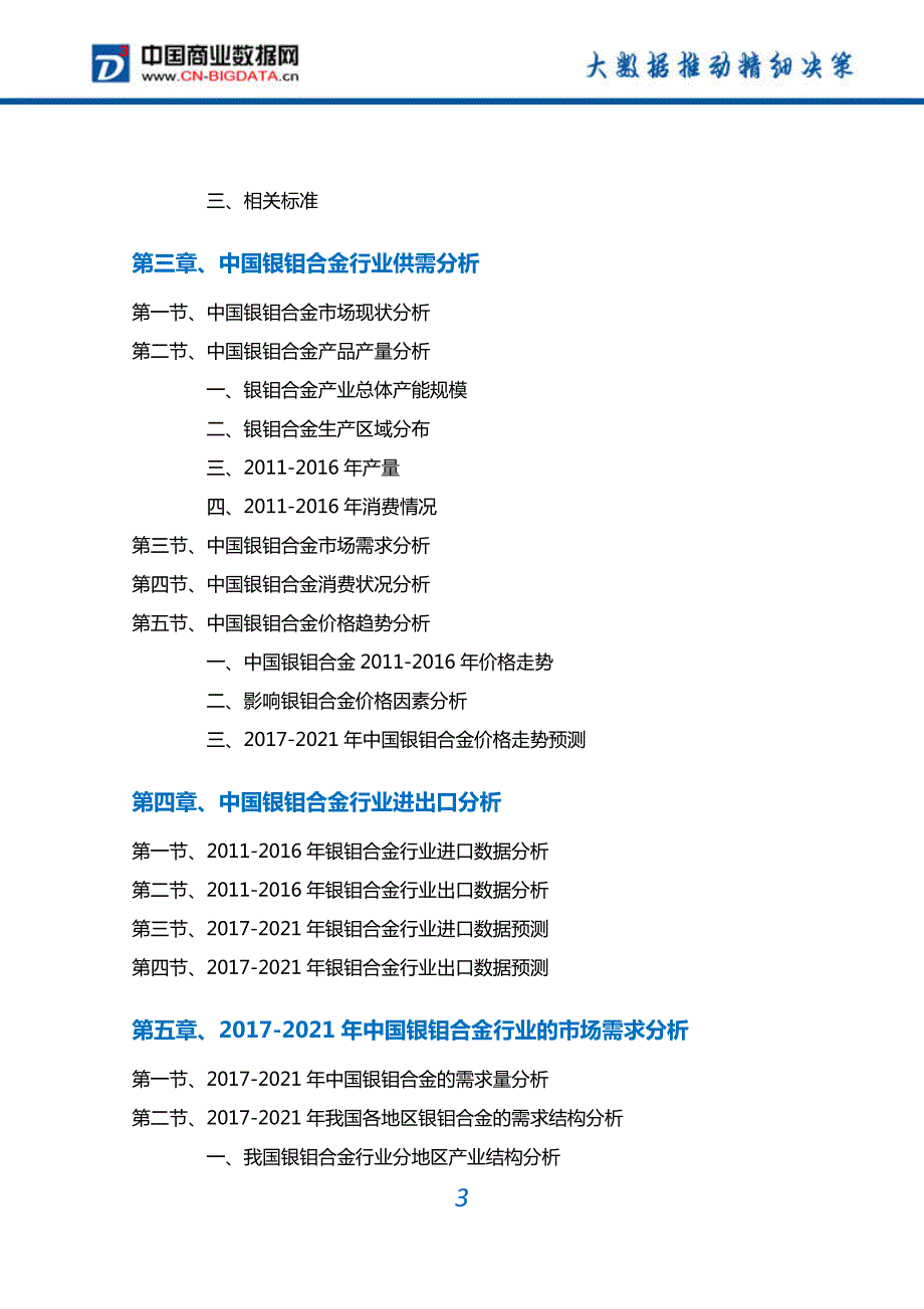 银钼合金行业深度调研及投资前景预测报告资料_第3页