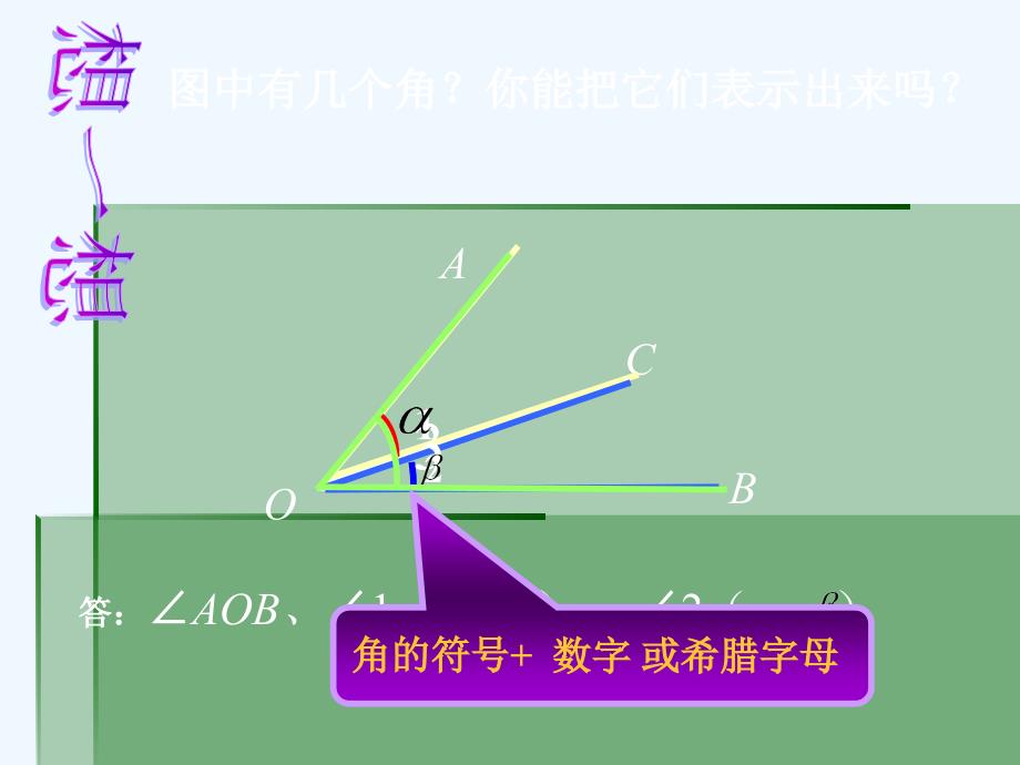 数学人教版七年级上册角的认识 课后作业_第2页