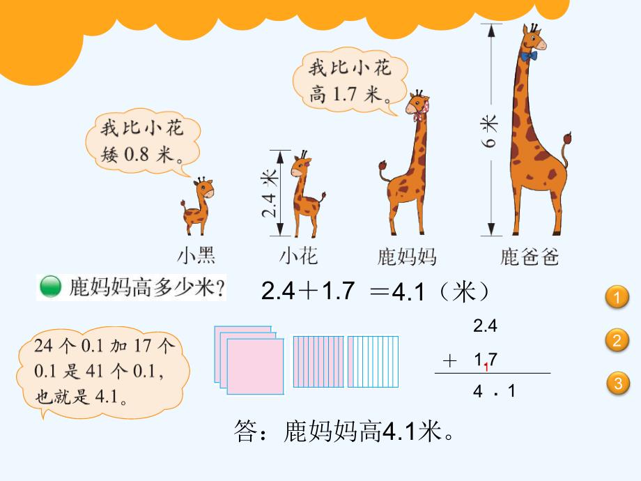 数学北师大版四年级下册比身高ppt课件_第2页