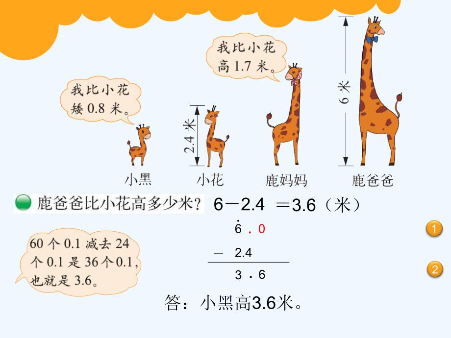 数学北师大版四年级下册比身高ppt课件_第4页