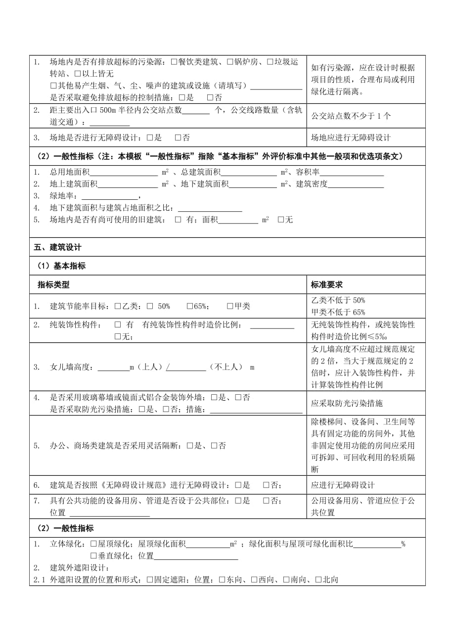 民用建筑绿色设计方案专篇说明模板公共建筑吴江建协审图信息网_第2页