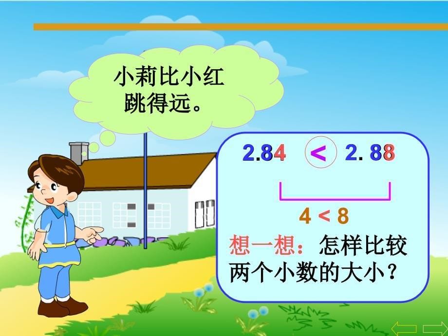 数学北师大版四年级下册比较小学的大小课件_第5页